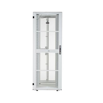 PANDUIT - Gabinete FlexFusion para Centros de Datos, 42 UR, 600 mm de Ancho, 1070 mm de Profundidad, Fabricado en Acero, Color Blanco
