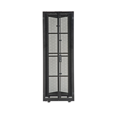 PANDUIT - Gabinete FlexFusion para Centros de Datos, 45 UR, 600 mm de Ancho, 1070 mm de Profundidad, Fabricado en Acero, Color Negro