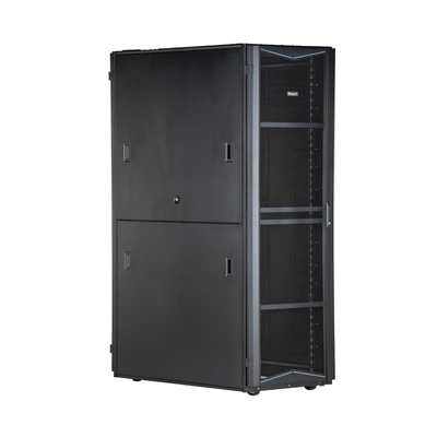 PANDUIT - Gabinete FlexFusion para Centros de Datos, 45 UR, 600 mm de Ancho, 1070 mm de Profundidad, Fabricado en Acero, Color Negro