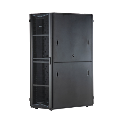 PANDUIT - Gabinete FlexFusion para Centros de Datos, 45 UR, 600 mm de Ancho, 1070 mm de Profundidad, Fabricado en Acero, Color Negro