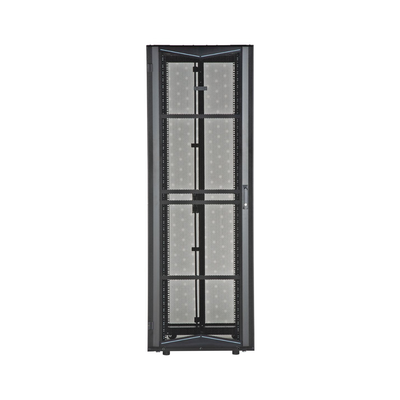 PANDUIT - Gabinete FlexFusion para Centros de Datos, 42 UR, 700 mm de Ancho, 1200 mm de Profundidad, Fabricado en Acero, Color Negro