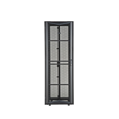 PANDUIT - Gabinete FlexFusion para Centros de Datos, 42 UR, 800 mm de Ancho, 1200 mm de Profundidad, Fabricado en Acero, Color Negro