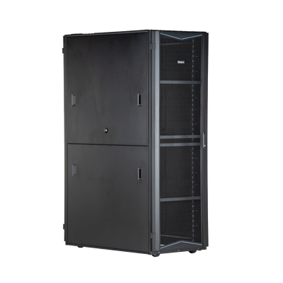 PANDUIT - Gabinete FlexFusion para Centros de Datos, 42 UR, 800 mm de Ancho, 1200 mm de Profundidad, Fabricado en Acero, Color Negro