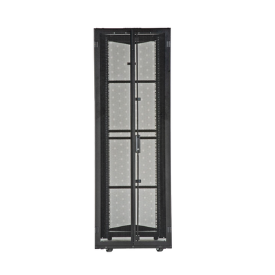 PANDUIT - Gabinete FlexFusion para Centros de Datos, 42 UR, 800 mm de Ancho, 1200 mm de Profundidad, Fabricado en Acero, Color Negro