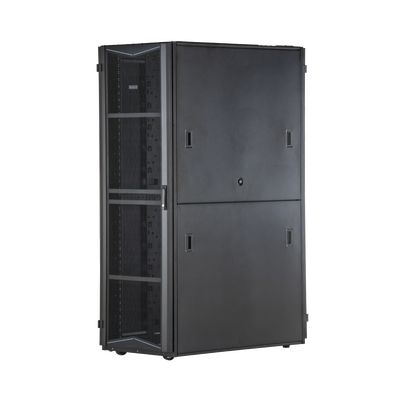 PANDUIT - Gabinete FlexFusion para Centros de Datos, 45 UR, 800 mm de Ancho, 1200 mm de Profundidad, Fabricado en Acero, Color Negro