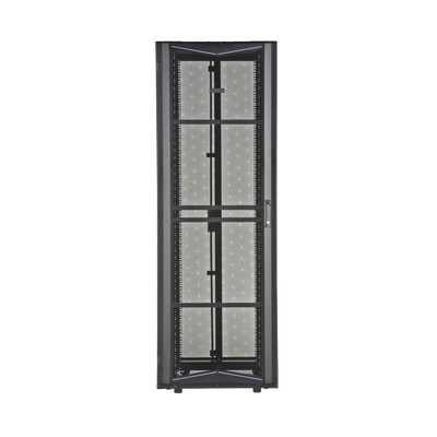 PANDUIT - Gabinete FlexFusion para Centros de Datos, 45 UR, 800 mm de Ancho, 1200 mm de Profundidad, Fabricado en Acero, Color Negro