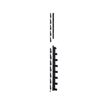 PANDUIT - Kit de Dedos Para Administración de Cables en Gabinetes FlexFusion™, de 42 o 45 UR,  Dedos de 100 mm de Longitud, Color Negro