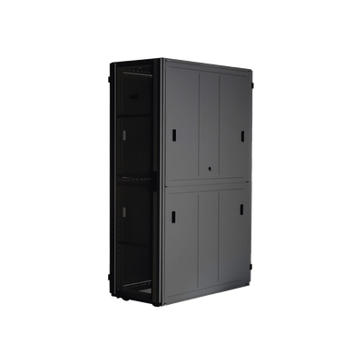 PANDUIT - Gabinete FlexFusion™ XGL (Light) para Centros de Datos, 42 UR, 600 mm de Ancho, 1070 mm de Profundidad, Fabricado en Acero, Color Negro