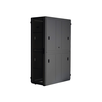 PANDUIT - Gabinete FlexFusion™ XGL (Light) para Centros de Datos, 42 UR, 600 mm de Ancho, 1200 mm de Profundidad, Fabricado en Acero, Color Negro