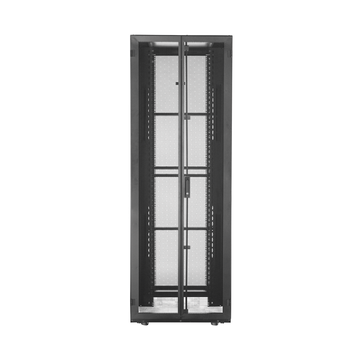 PANDUIT - Gabinete FlexFusion™ XGL (Light) para Centros de Datos, 42 UR, 800 mm de Ancho, 1200 mm de Profundidad, Fabricado en Acero, Color Negro