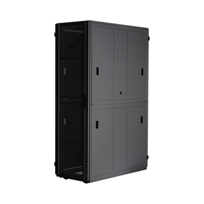 PANDUIT - Gabinete FlexFusion™ XGL (Light) para Centros de Datos, 42 UR, 800 mm de Ancho, 1200 mm de Profundidad, Fabricado en Acero, Color Negro