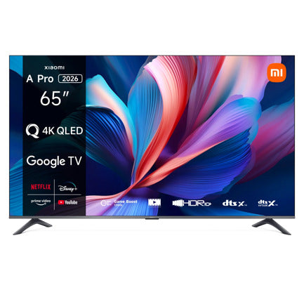 XIAOMI - Televisor Xiaomi TV A Pro 65 2026 4K QLED GoogleTV