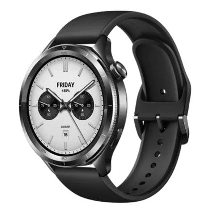 XIAOMI - Smartwatch Xiaomi Watch S4 1.43" 466x466 Píxeles HyperOS 2 Bluetooth 5.3 Resistente al Agua Color Negro