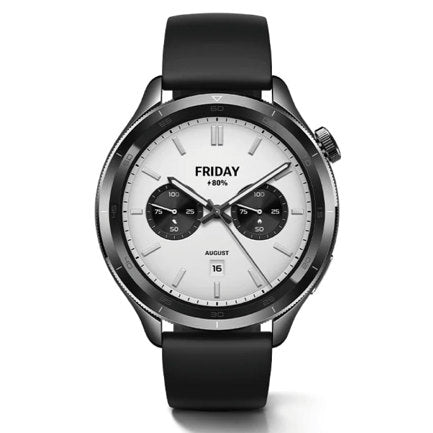 XIAOMI - Smartwatch Xiaomi Watch S4 1.43" 466x466 Píxeles HyperOS 2 Bluetooth 5.3 Resistente al Agua Color Negro