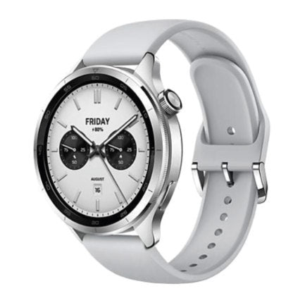 XIAOMI - Smartwatch Xiaomi Watch S4 1.43" 466x466 píxeles HyperOS 2 Bluetooth 5.3  Resistente al Agua Color Plata