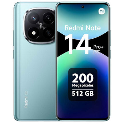 XIAOMI - Smartphone Xiaomi Rermi Note 14 Pro+ 5G 8+256 Color Azul Escarcha