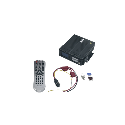 EPCOM - Vídeo Grabador Móvil Tríbrido, soporta 4ch AHD / Analogico + 1 ch 720P, sistema de almacenamiento mediante memoria SD