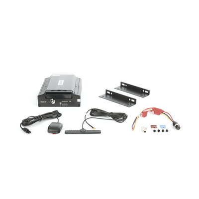 EPCOM - DVR Móvil / Multiplataforma / 4 Canales AHD 2 Megapixel / Almacenamiento en HDD / H.265 / Chip IA Embebido / Soporta 4G / WiFi / GPS