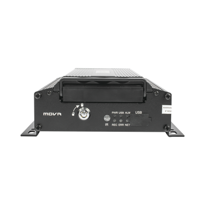 EPCOM - DVR Móvil / Multiplataforma / 4 Canales AHD 2 Megapixel / Almacenamiento en HDD / H.265 / Chip IA Embebido / Soporta 4G / WiFi / GPS