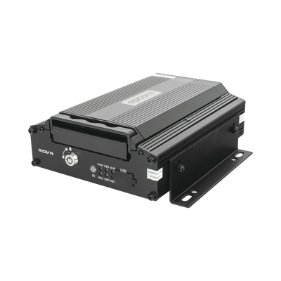 EPCOM - DVR Móvil / Multiplataforma / 4 Canales AHD 2 Megapixel / Almacenamiento en HDD / H.265 / Chip IA Embebido / Soporta 4G / WiFi / GPS