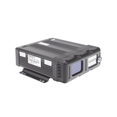 EPCOM - DVR Móvil / Multiplataforma / 4 Canales AHD 2 Megapixel / Almacenamiento en Memoria SD / H.265 / Chip IA Embebido / Soporta 4G / GPS