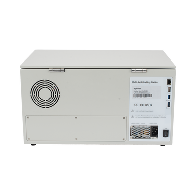 EPCOM - Estación de Descarga Simultanea para 8 Cámaras / Compatible con Body Cam XMR-R3