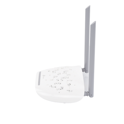 TP-LINK - ONU/ONT - Router GPON WIFI N 300 Mbps / Frecuencia de 2.4 GHz / 1 puerto GPON SC-APC / 2 puertos LAN (1 GE/ 1 FE) / 1 puerto POTS (FXS) / Soporta AgiNet Config - AgiNet ASC (herramienta de gestión remota)