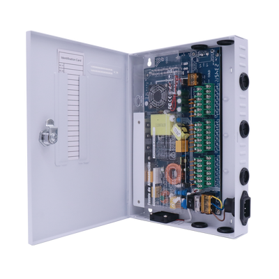 EPCOM POWERLINE - Fuente PREMIUM / 11-15 V / 18 canales / 20 A / Alta tecnología en seguridad / Doble ventilador / Hasta 1.8 Amperes por Salida / Filtro de ruido por canal / Diseño de alta gama.