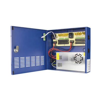 EPCOM POWERLINE - Fuente de Poder Profesional HEAVY DUTY @ 30 Amperes / 18 canales / Hasta 2.5 Amperes por Salida / Protección Contra Sobrecargas / Filtro de Ruido por Canal / Aprobaciones: IEC/EN/UL/CSA, 60950 GB4943.