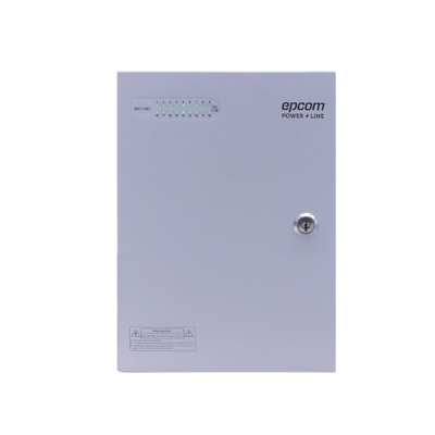 EPCOM POWERLINE - Fuente PREMIUM / 11-15 V / 18 canales / 30 A / Alta tecnología en seguridad / Doble ventilador / Hasta 1.85 Amperes por Salida / Filtro de Ruido por canal / Diseño de alta gama.