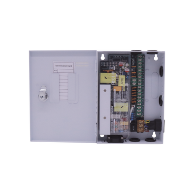 EPCOM POWERLINE - Fuente PREMIUM / 11-15 V / 9 canales / 16 A / Alta tecnología en seguridad / Doble ventilador / Hasta 1.8 Amperes por Salida / Filtro de ruido por canal / Diseño de alta gama.