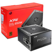 XPG - Fuente de Poder 650W XPG Pylon 80 Plus Bronze ATX 24 pin