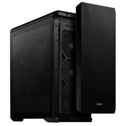 XPG - Gabinete XPG Defender ATX Media Torre Panel Vidrio Templado Negro