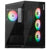 XPG - Gabinete Gamer XPG Invader X Media Torre De Vidrio Templado ATX Negro