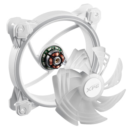 XPG - Ventilador XPG Hurricane 120mm ARGB PWM 120mm 2000RPM ARGB Blanco