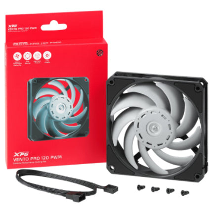 XPG - Ventilador XPG Vento PRO 120mm 2150RPM Negro Blanco