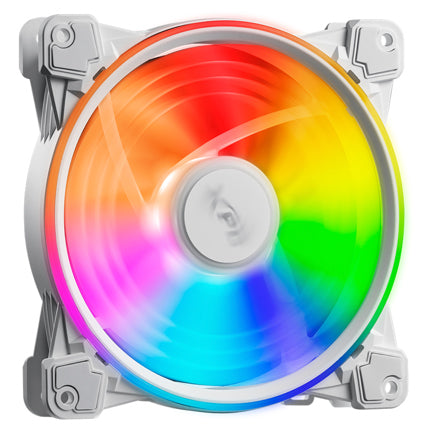 XPG - Ventilador XPG Hurricane 140mm ARGB PWM 140mm 1800RPM ARGB Blanco