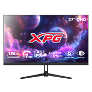 XPG - Monitor XPG 27 " Plano Fast IPS 2560x1440 QHD 180hz Negro