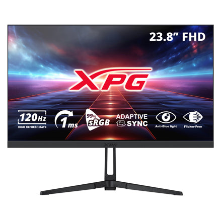 XPG - Monitor XPG 23.8" Plano IPS 1920X1080 FHD 120hz Negro