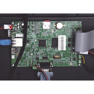 ACCESSPRO - Radar Medidor de Velocidad de 3 Dígitos / Doble salida de Relevador / Tarjeta Micro SD / Puerto de red TCP IP / Detección de Exceso de Velocidad / Integración  con Cámara.