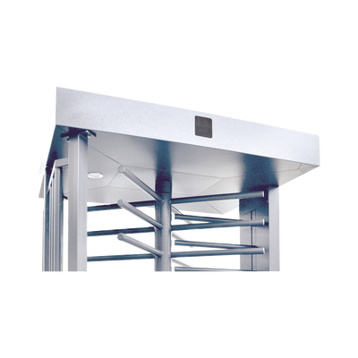 ACCESSPRO - Torniquete Sencillo / Cuerpo Completo / Interior/Exterior / 100% Acero con Pintura Gris / EJE CENTRAL con Pintura Gris / Acabado de Lujo / Alto Tráfico