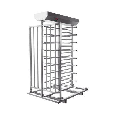 ACCESSPRO - Torniquete Sencillo / Cuerpo Completo / 100% Acero Inoxidable / Diseño Elegante