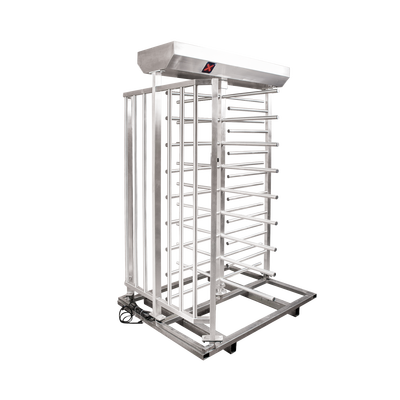 ACCESSPRO - Torniquete Sencillo / Cuerpo Completo / 100% Acero Inoxidable / Diseño Elegante