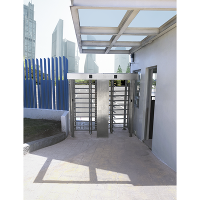 ACCESSPRO - Torniquete Doble / Cuerpo Completo / Interior/Exterior / 100% Acero Inoxidable / Acabado de Lujo / Alto Tráfico