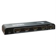 XTECH - Multiplicador HDMI XTech XHA-410 de 4 Salidas Alimentación Propia Resolución 1920x1080p 1 Conector Hembra