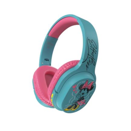 XTECH - Audífonos Inalámbricos XTech XTH-D660MM Diadema Disney Minnie Mouse Plegable y Giratoria con Micrófono Bluetooth