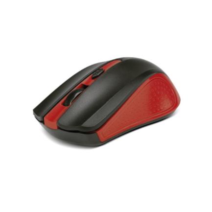 XTECH - Mouse Inalámbrico Óptico XTech Galos XTM-310RD Ambidextro Ergonómico Conexión USB 4 Botones Color Rojo