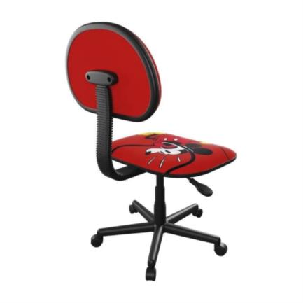 XTECH - Silla Mickey Mouse Disney XTech XTF-DC001MK - Asiento extraacolchado y ruedas suaves - Peso de hasta 79kg