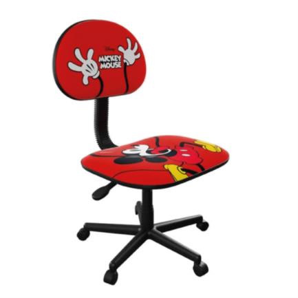 XTECH - Silla Mickey Mouse Disney XTech XTF-DC001MK - Asiento extraacolchado y ruedas suaves - Peso de hasta 79kg