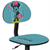 XTECH - Silla XTech XTF-DC001MM de Minnie Mouse Disney con Asiento Extra Alcochado y Ruedas Suaves Soporta hasta 79kg